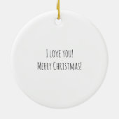 12日のクリスマスのオーナメント- 9人の女性踊ること セラミックオーナメント (裏面)