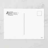 12日のクリスマスの休日の郵便はがき シーズンポストカード (裏面)