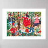 12日のクリスマスイラストレーション ポスター (正面)