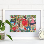 12日のクリスマスイラストレーション ポスター