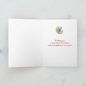 12日のクリスマスカード シーズンカード (内部)