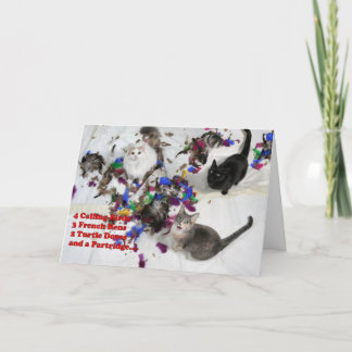 12日のクリスマスグリーティングカード シーズンカード