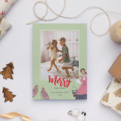 12日のクリスマスグリーン写真 シーズンカード