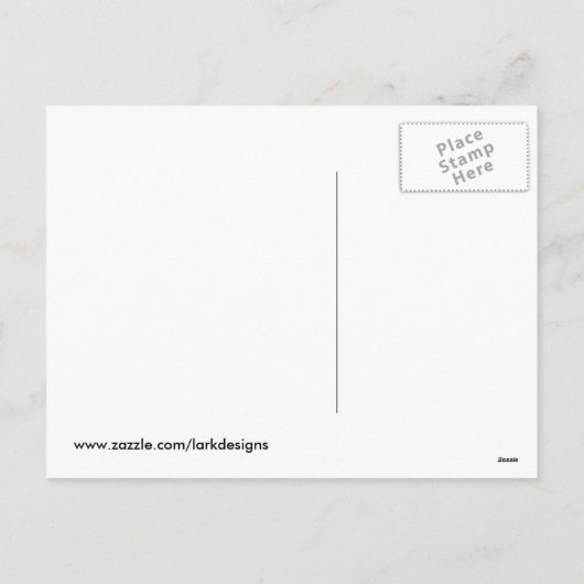 12日のクリスマスソングフォークのアートナンバー シーズンポストカード (裏面)