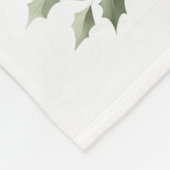 12日のクリスマステーマ冬の毛布 フリースブランケット (角)