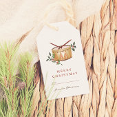 12日のクリスマスドラム伝統的 ギフトタグ