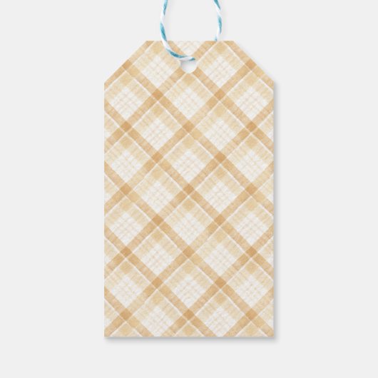 12日のクリスマスドラム伝統的 ギフトタグ (裏面)