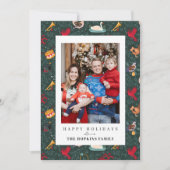 12日のクリスマスハウスホリデーファミリーフォト (正面)