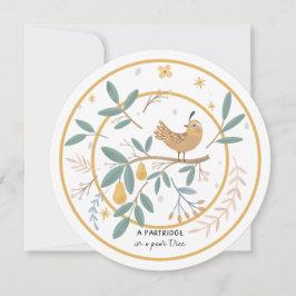 12日のクリスマスパラトリッジの梨の木 シーズンカード