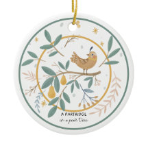 12日のクリスマスパラトリッジの梨の木