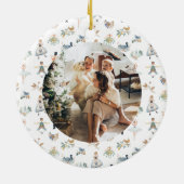 12日のクリスマスパラトリッジの梨の木 セラミックオーナメント (裏面)