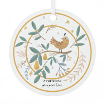 12日のクリスマスパラトリッジの梨の木