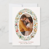 12日のクリスマスフォトホリデーカード シーズンカード (正面)