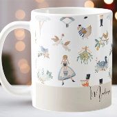 12日のクリスマスホリデーパターン コーヒーマグカップ