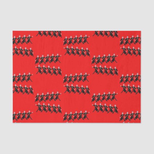 12日のクリスマス跳躍10人の主 薄葉紙 (正面)