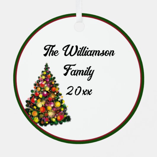 12日のクリスマス2亀の鳩名前をカスタムする私 メタルオーナメント (裏面)