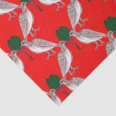 12日のクリスマス2羽のカメの鳩 薄葉紙 (詳細)