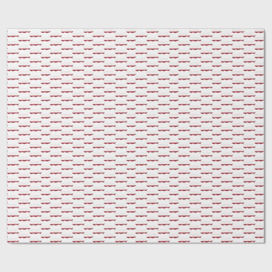 12日のクリスマス6のガチョウの置くこと ラッピングペーパー (フラット)