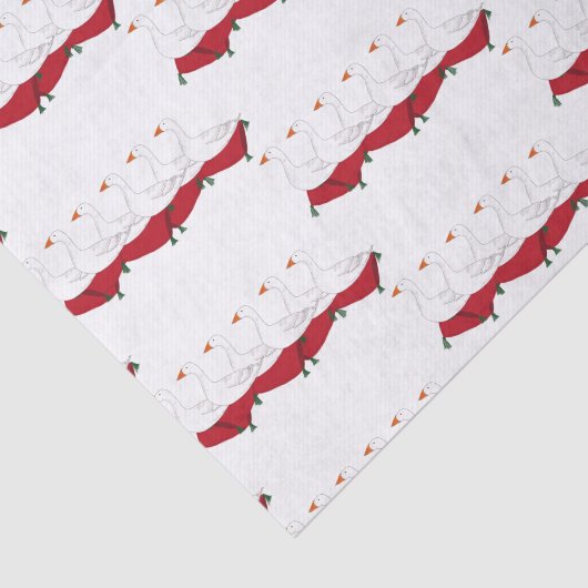 12日のクリスマス6のガチョウの置くこと 薄葉紙 (詳細)