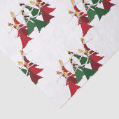 12日のクリスマス9の女性踊ること 薄葉紙 (詳細)