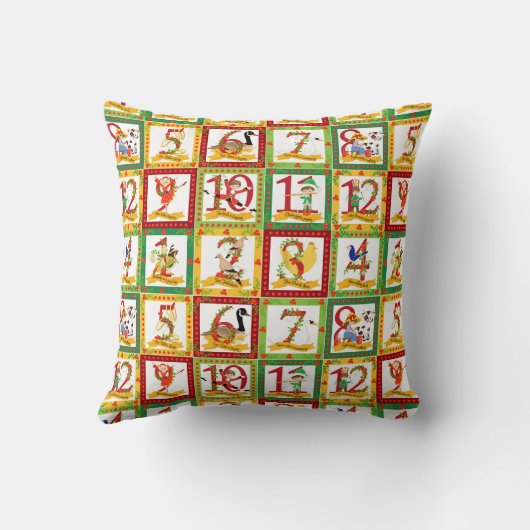 12日のクリスマス クッション (裏面)