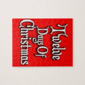 12日のクリスマス ジグソーパズル (横)