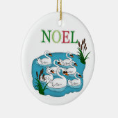 12日のクリスマス セラミックオーナメント (右)