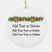 12日のクリスマス セラミックオーナメント (裏面)