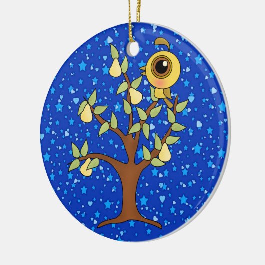 12日のクリスマス セラミックオーナメント (左)