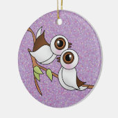 12日のクリスマス セラミックオーナメント (左)