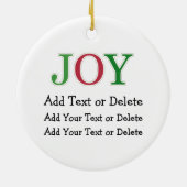 12日のクリスマス セラミックオーナメント (裏面)