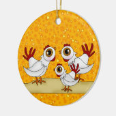 12日のクリスマス セラミックオーナメント (左)