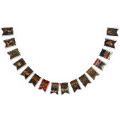 12日のクリスマス バンティングフラッグ (全)