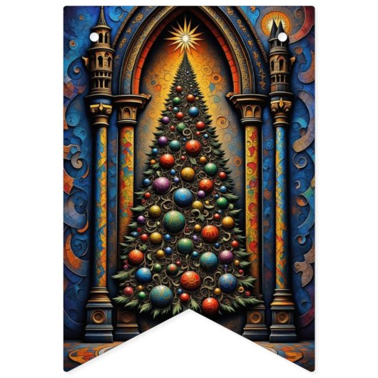 12日のクリスマス バンティングフラッグ (第16の旗)