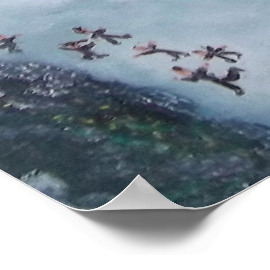 12日のクリスマス ポスター (角)