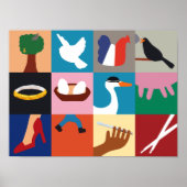 12日のクリスマス・ポスター ポスター (正面)