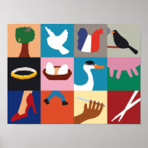 12日のクリスマス・ポスター