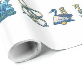 12日のクリスマス ラッピングペーパー (ロールコーナー)