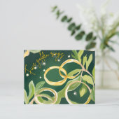 12日のクリスマス – 五つのゴールデンリングや輪 シーズンポストカード (スタンド正面)