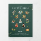 12日のクリスマス |休日5の写真 三つ折り招待状 (カバー)