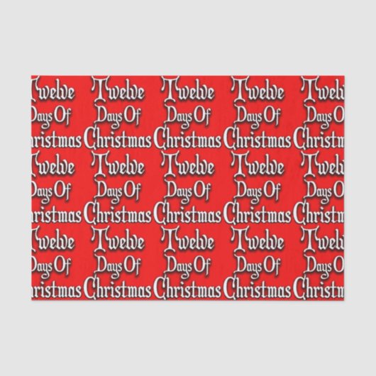 12日のクリスマス 薄葉紙 (正面)