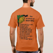 12日のクリスマス… RSD/CRPS Tシャツ (裏面)