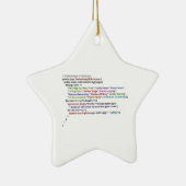 12日のジャワのクリスマス セラミックオーナメント (右)