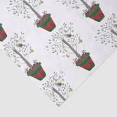 12日のナシ木のクリスマスのヤマウズラ 薄葉紙 (詳細)