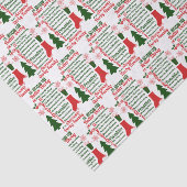 12日のローラーのダービーのクリスマス 薄葉紙 (詳細)