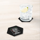 12日の数学教え先生クリスマスプレゼント ペーパーコースター (インサイチュ)