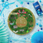 12日ズオブクリスマスホリデーパーティーテーマプレート ペーパープレート (パーティー)