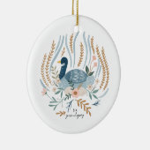 12日ズオブクリスマスホリデー伝統的ガース セラミックオーナメント (右)