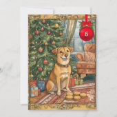 12日間のわんこクリスマス Day 5 シーズンカード (正面)