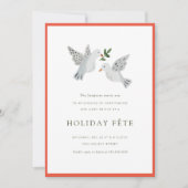 12日間のクリスマスホリデーパーティー招待状 招待状 (正面)